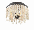 CRYSTORAMA, POPPY FORGED SEMI FLUSH MOUNT, FLUSH MOUNT CEILING LIGHTS
