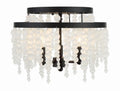 CRYSTORAMA, POPPY SEMI FLUSH MOUNT, FLUSH MOUNT CEILING LIGHTS