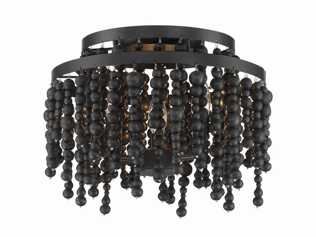 CRYSTORAMA, POPPY SEMI FLUSH MOUNT, FLUSH MOUNT CEILING LIGHTS