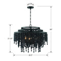 CRYSTORAMA, POPPY CHANDELIER, CHANDELIER LIGHT