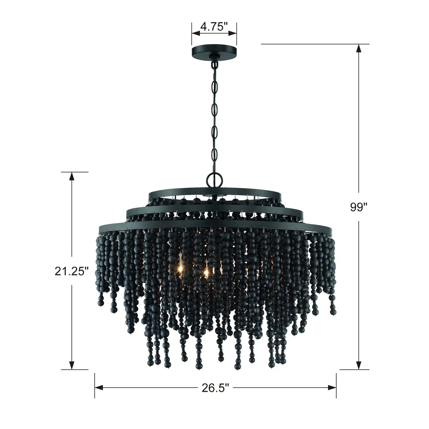 CRYSTORAMA, POPPY CHANDELIER, CHANDELIER LIGHT