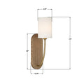 CRYSTORAMA, PRESTON SCONCE, WALL SCONCES