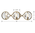 CRYSTORAMA, QUINCY BATHROOM VANITY, VANITY LIGHT