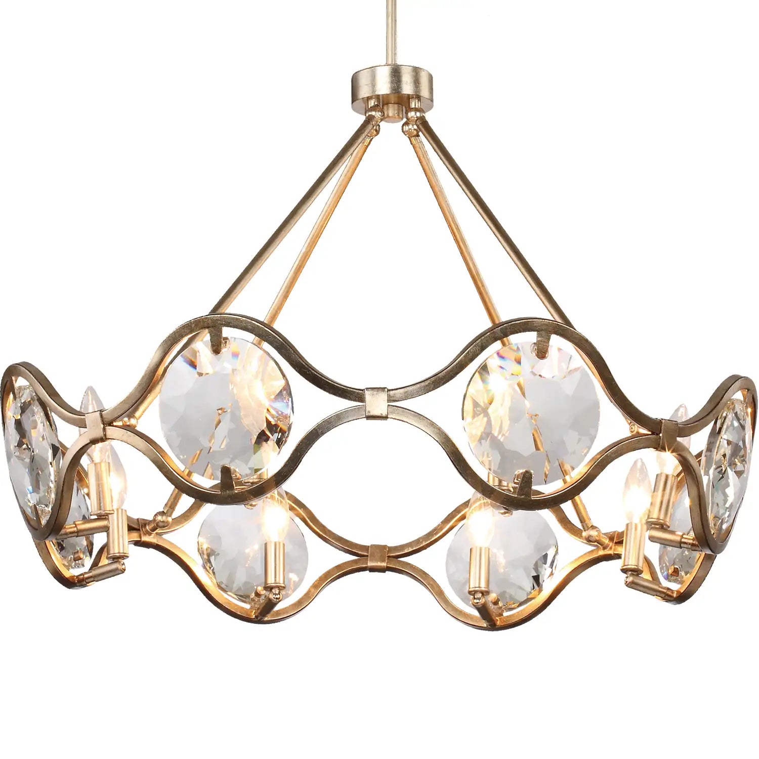 CRYSTORAMA, QUINCY CHANDELIER, CHANDELIER LIGHT