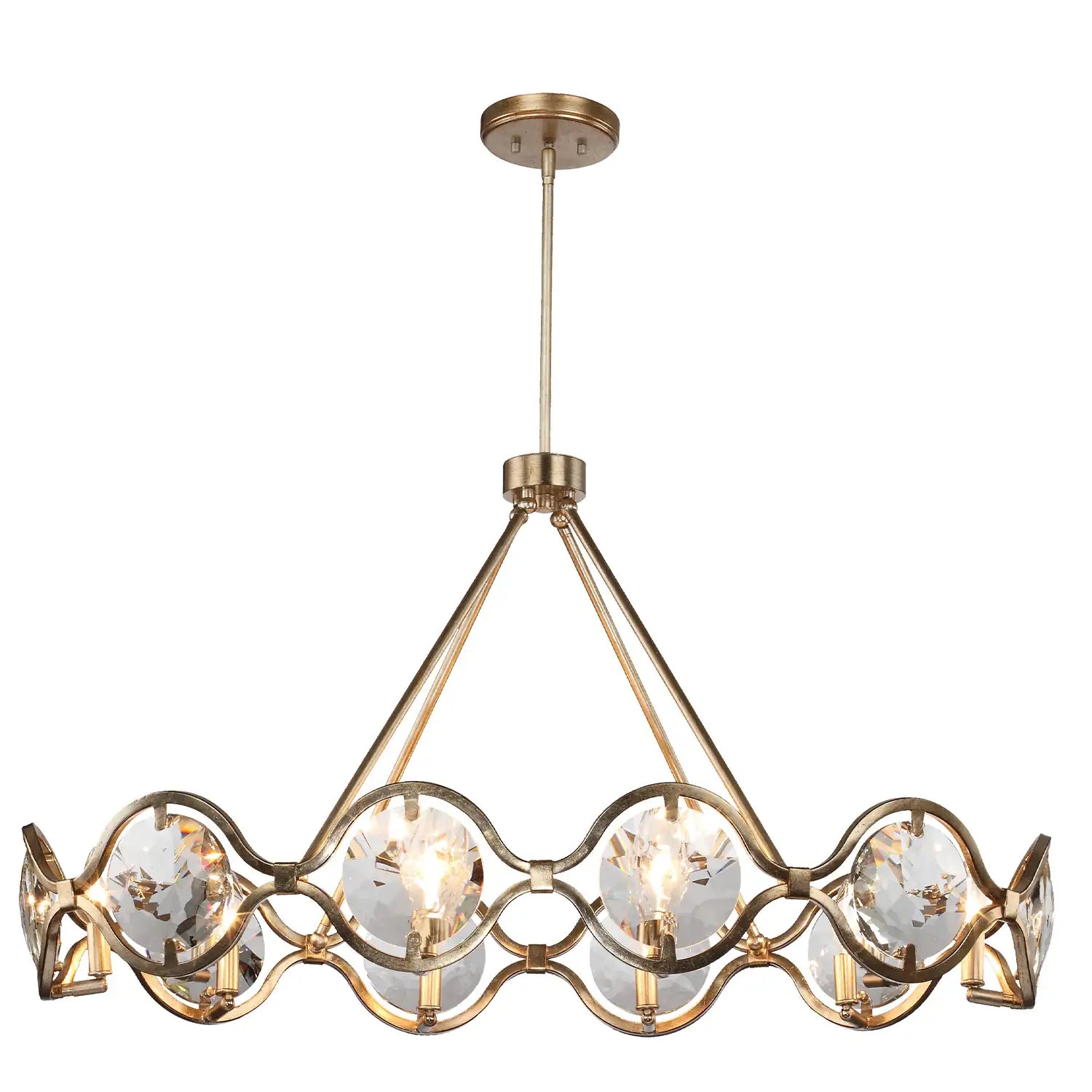 CRYSTORAMA, QUINCY CHANDELIER, CHANDELIER LIGHT