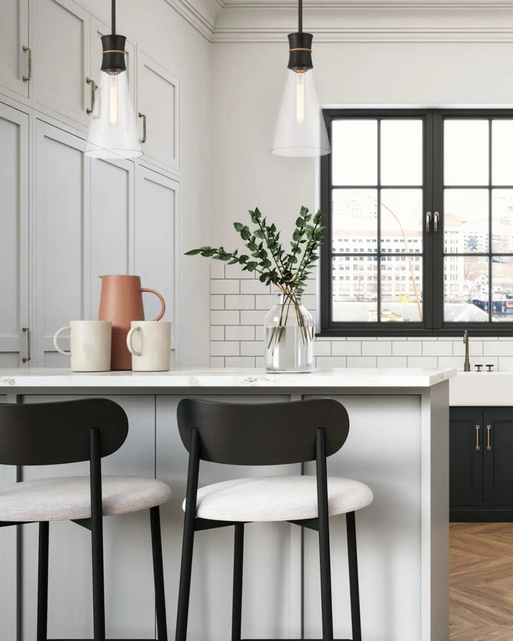 CRYSTORAMA, QUINN LED TEXTURED PENDANT, PENDANT LIGHT