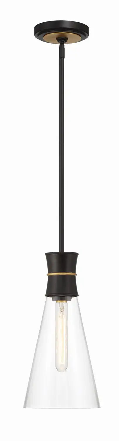 CRYSTORAMA, QUINN LED TEXTURED PENDANT, PENDANT LIGHT