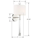 CRYSTORAMA, RACHEL SCONCE, WALL SCONCES