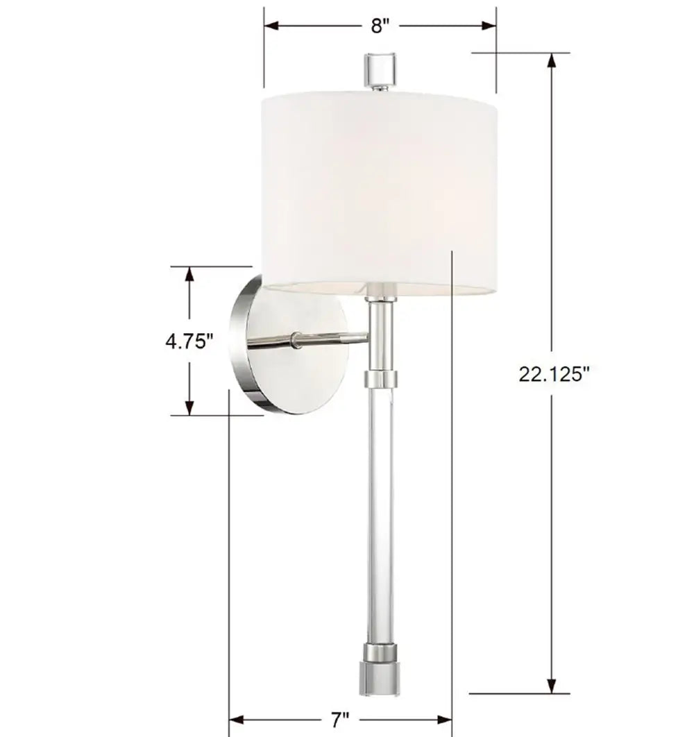 CRYSTORAMA, RACHEL SCONCE, WALL SCONCES