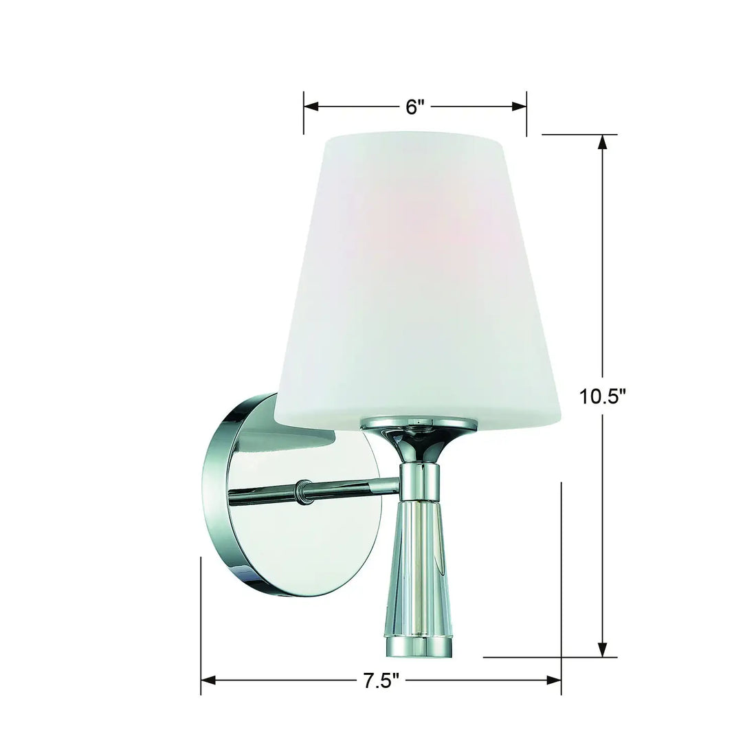 CRYSTORAMA, RAMSEY SCONCE, WALL SCONCES