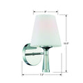 CRYSTORAMA, RAMSEY SCONCE, WALL SCONCES