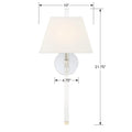CRYSTORAMA, RENEE SCONCE, WALL SCONCES