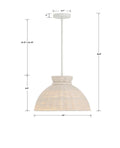 CRYSTORAMA, REESE PENDANT, PENDANT LIGHT