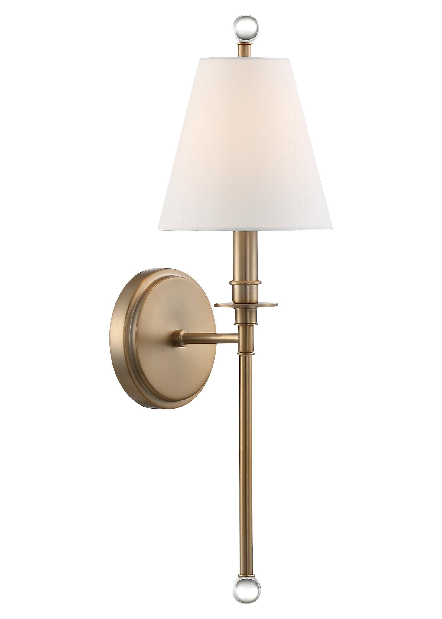 CRYSTORAMA, RIVERDALE SCONCE, WALL SCONCES