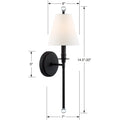 CRYSTORAMA, RIVERDALE SCONCE, WALL SCONCES