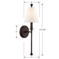 CRYSTORAMA, RIVERDALE SCONCE, WALL SCONCES