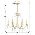 CRYSTORAMA, ROLLINS CHANDELIER, CHANDELIER LIGHT