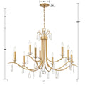 CRYSTORAMA, ROLLINS CHANDELIER, CHANDELIER LIGHT