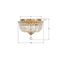 CRYSTORAMA, ROSLYN FLUSH MOUNT, FLUSH MOUNT CEILING LIGHTS