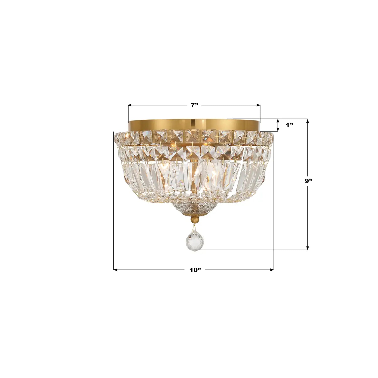 CRYSTORAMA, ROSLYN FLUSH MOUNT, FLUSH MOUNT CEILING LIGHTS