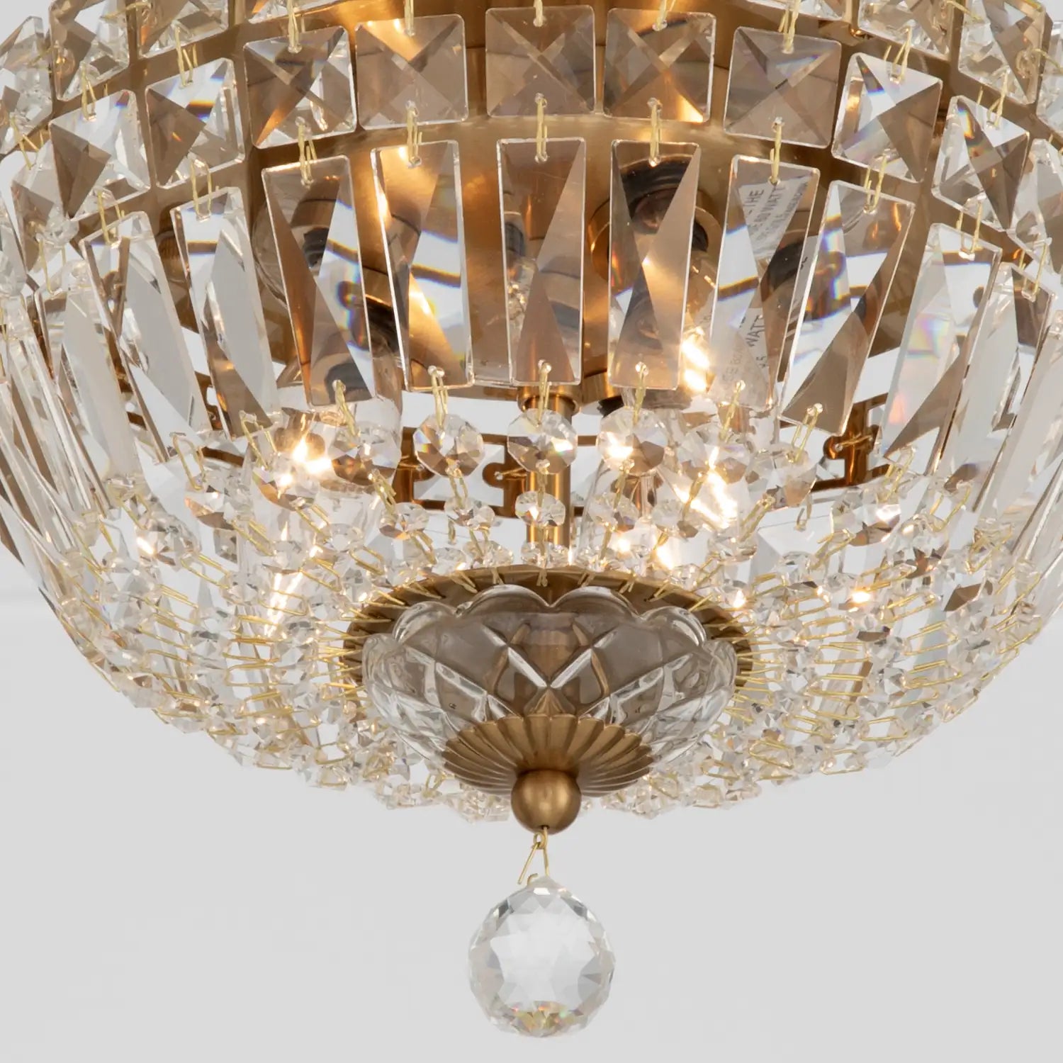 CRYSTORAMA, ROSLYN FLUSH MOUNT, FLUSH MOUNT CEILING LIGHTS
