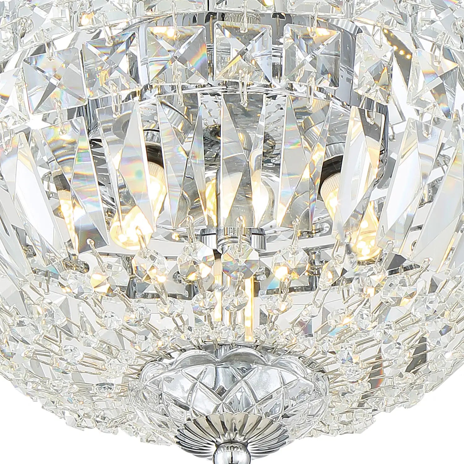 CRYSTORAMA, ROSLYN FLUSH MOUNT, FLUSH MOUNT CEILING LIGHTS