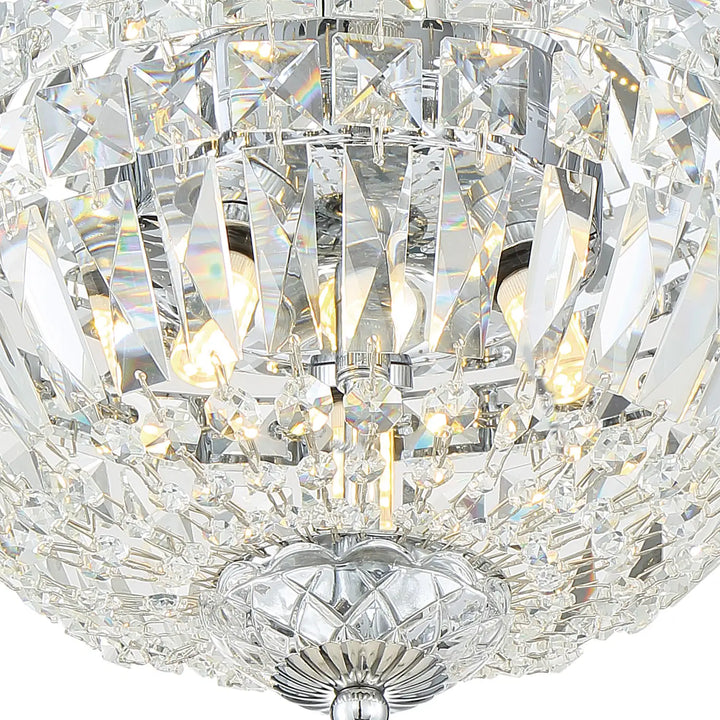 CRYSTORAMA, ROSLYN FLUSH MOUNT, FLUSH MOUNT CEILING LIGHTS