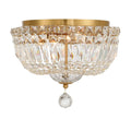 CRYSTORAMA, ROSLYN FLUSH MOUNT, FLUSH MOUNT CEILING LIGHTS