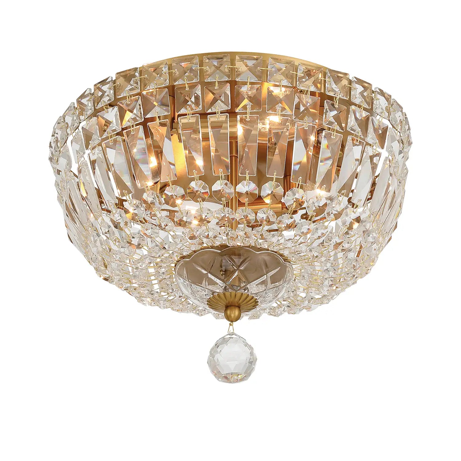 CRYSTORAMA, ROSLYN FLUSH MOUNT, FLUSH MOUNT CEILING LIGHTS