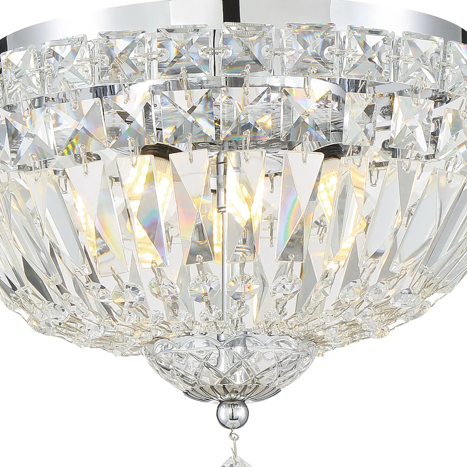 CRYSTORAMA, ROSLYN FLUSH MOUNT, FLUSH MOUNT CEILING LIGHTS