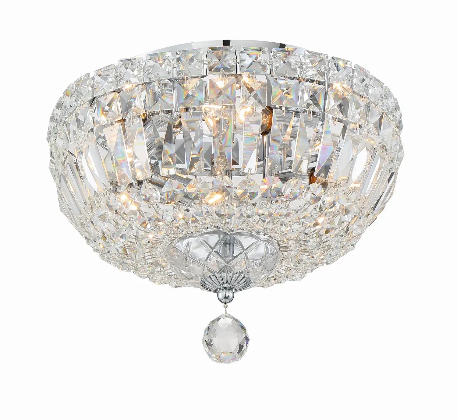 CRYSTORAMA, ROSLYN FLUSH MOUNT, FLUSH MOUNT CEILING LIGHTS