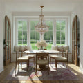 CRYSTORAMA, ROSLYN CHANDELIER, CHANDELIER LIGHT