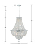 CRYSTORAMA, ROSLYN CHANDELIER, CHANDELIER LIGHT