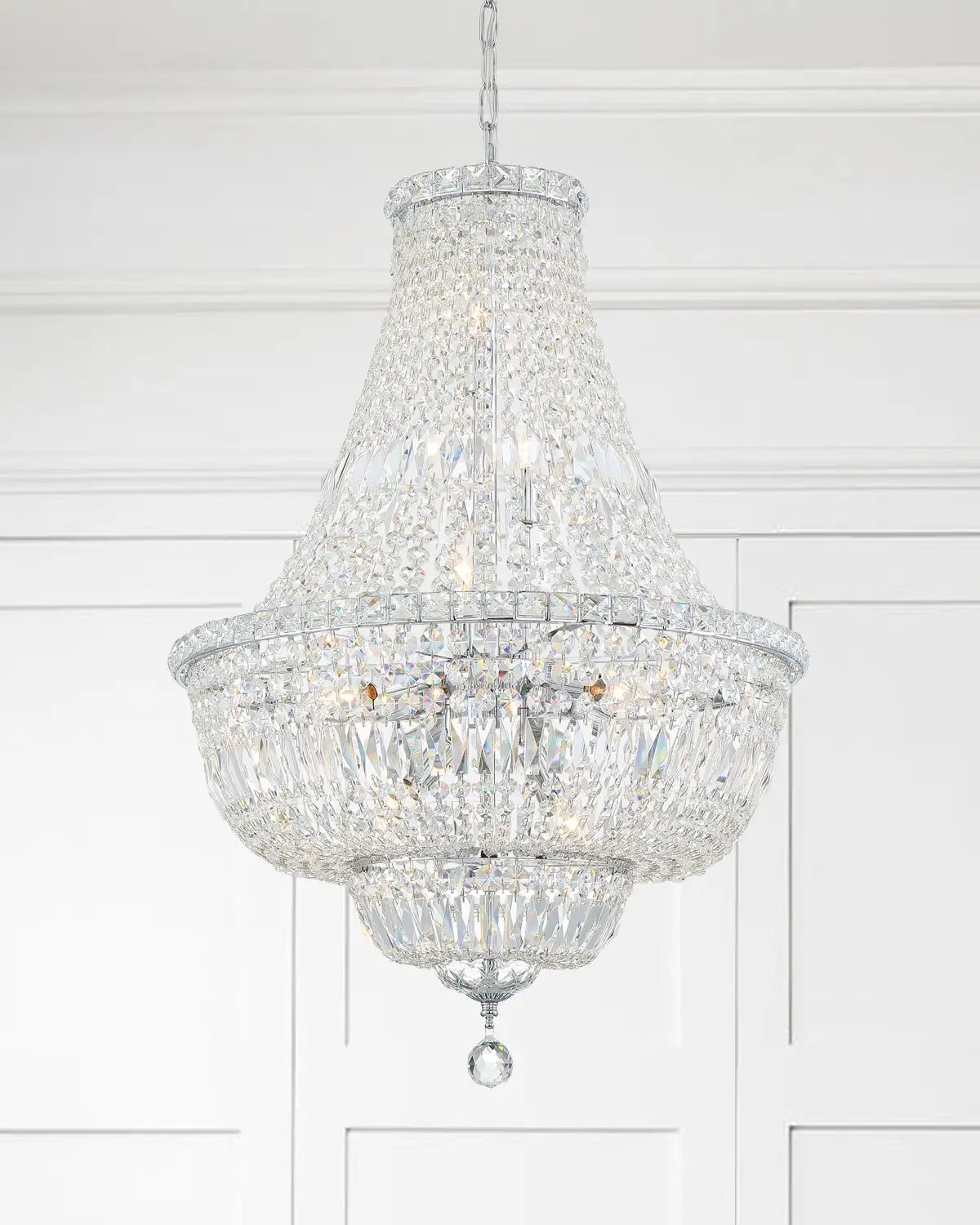 CRYSTORAMA, ROSLYN CHANDELIER, CHANDELIER LIGHT