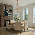 CRYSTORAMA, ROSLYN CHANDELIER, CHANDELIER LIGHT