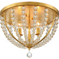 CRYSTORAMA, ROXY FLUSH MOUNT, FLUSH MOUNT CEILING LIGHTS