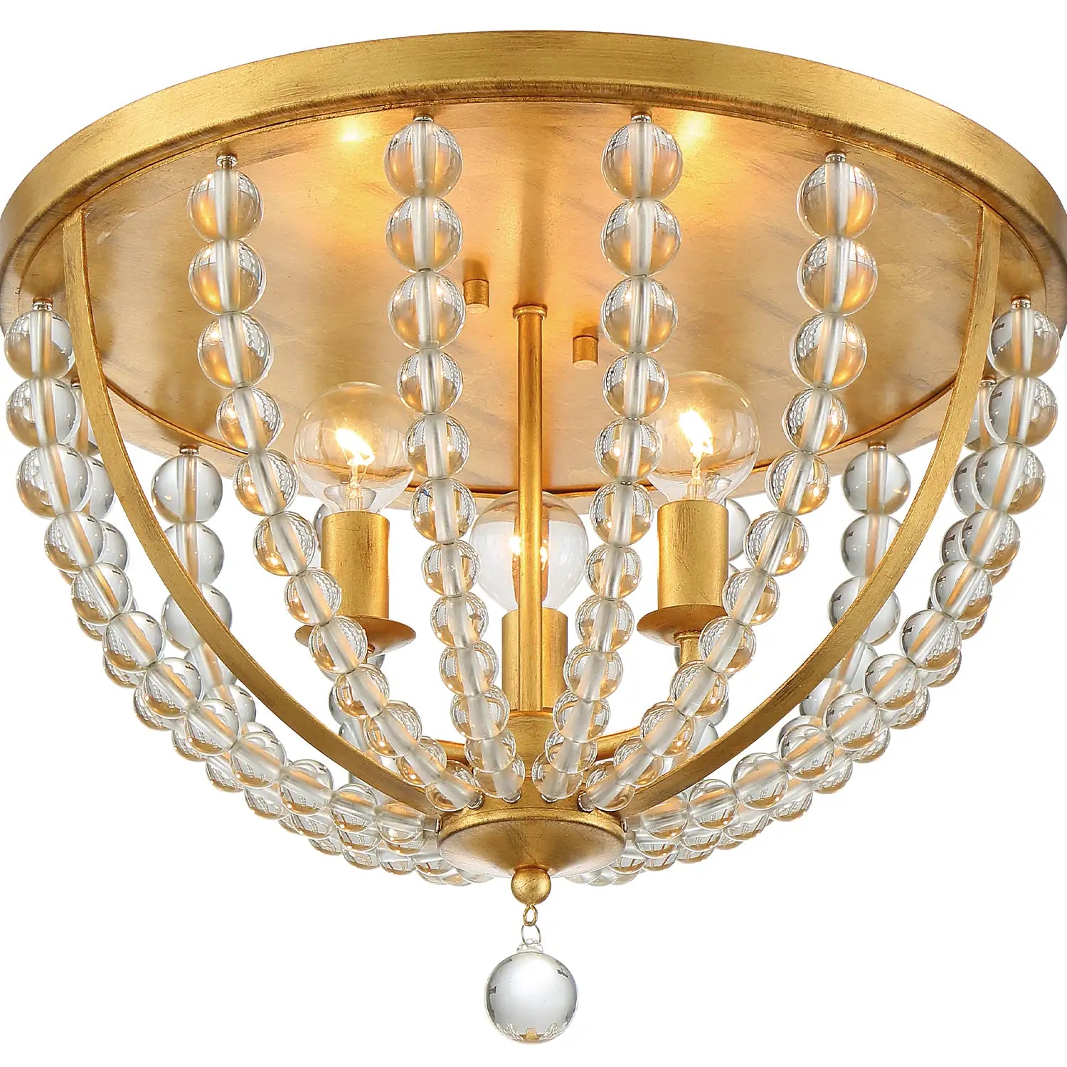 CRYSTORAMA, ROXY FLUSH MOUNT, FLUSH MOUNT CEILING LIGHTS