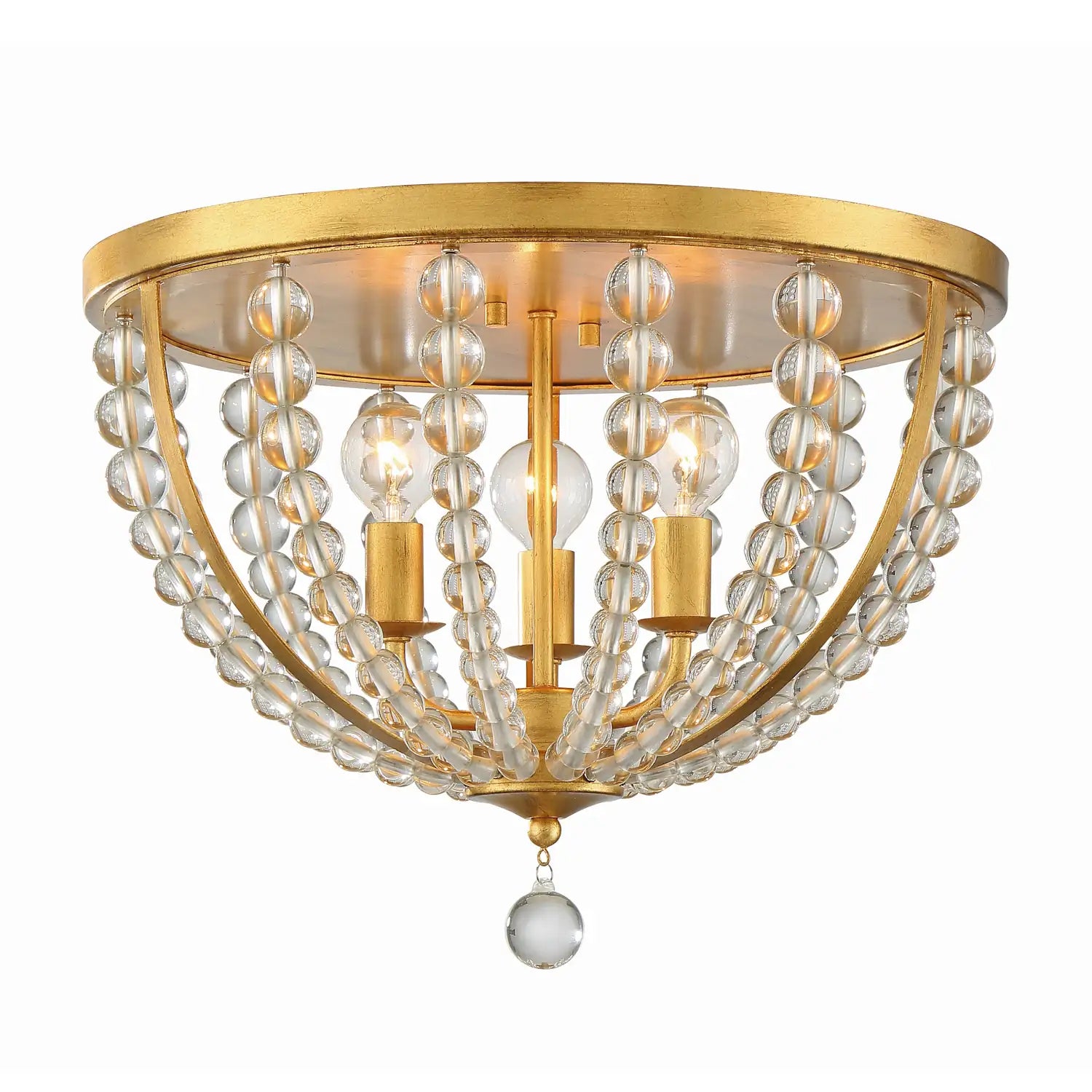 CRYSTORAMA, ROXY FLUSH MOUNT, FLUSH MOUNT CEILING LIGHTS