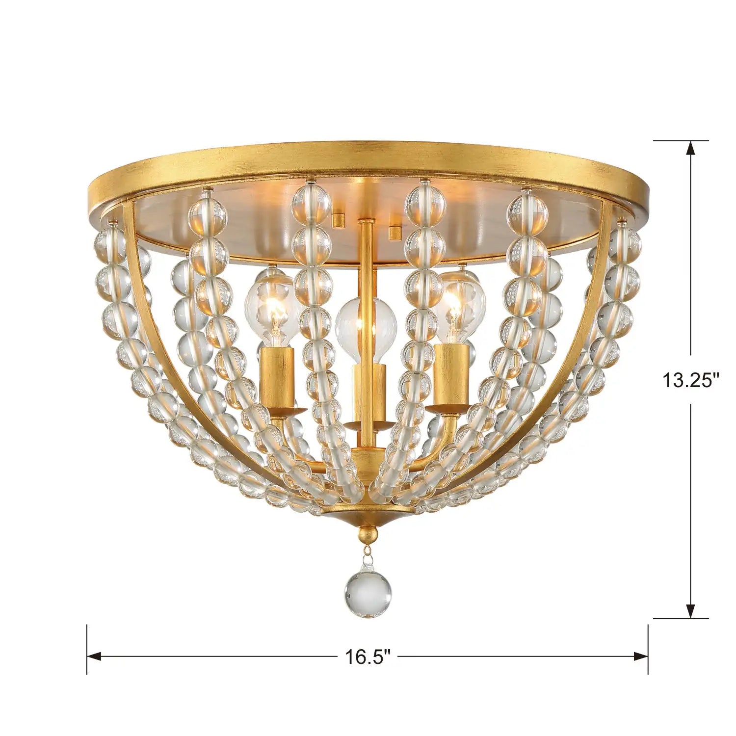 CRYSTORAMA, ROXY FLUSH MOUNT, FLUSH MOUNT CEILING LIGHTS