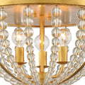 CRYSTORAMA, ROXY FLUSH MOUNT, FLUSH MOUNT CEILING LIGHTS