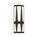 CRYSTORAMA, ROYSTON INTEGRATED LED SCONCE, WALL SCONCES