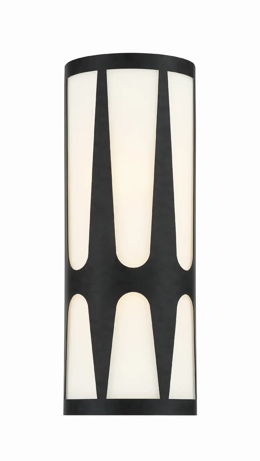 CRYSTORAMA, ROYSTON INTEGRATED LED SCONCE, WALL SCONCES