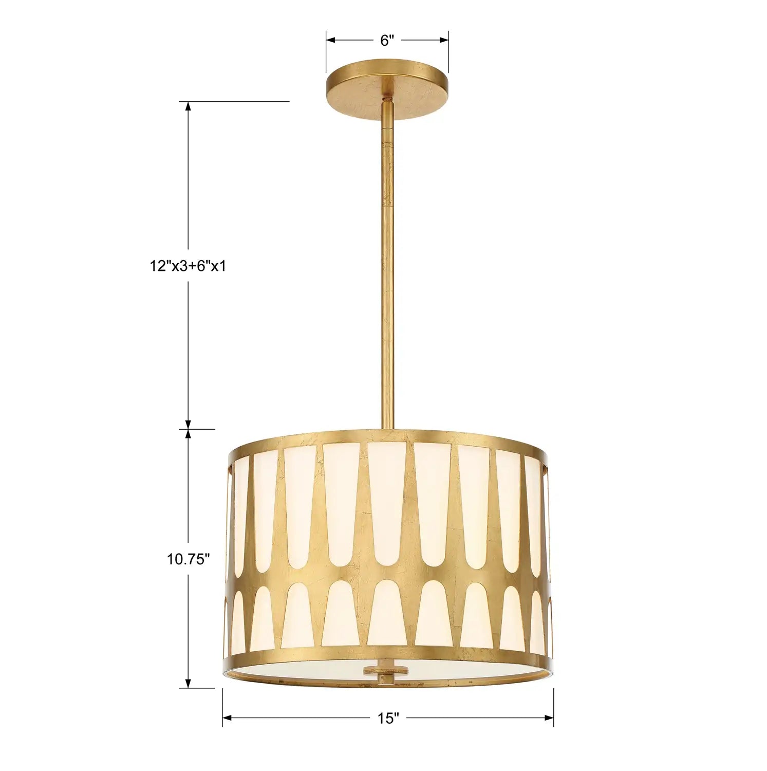 CRYSTORAMA, ROYSTON PENDANT, PENDANT LIGHT
