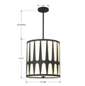 CRYSTORAMA, ROYSTON PENDANT, PENDANT LIGHT