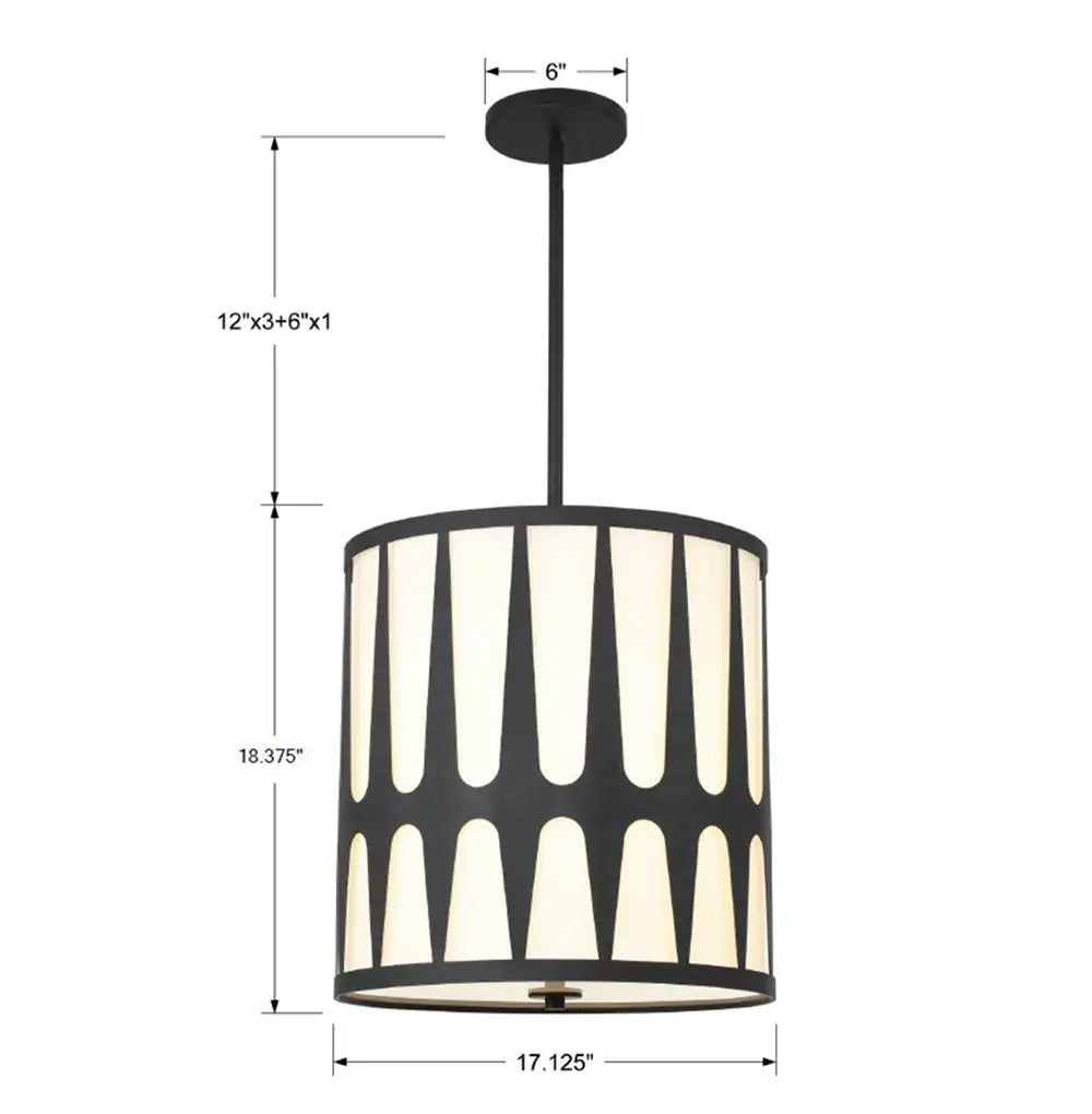 CRYSTORAMA, ROYSTON PENDANT, PENDANT LIGHT