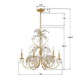 CRYSTORAMA, SADIE CHANDELIER, CHANDELIER LIGHT