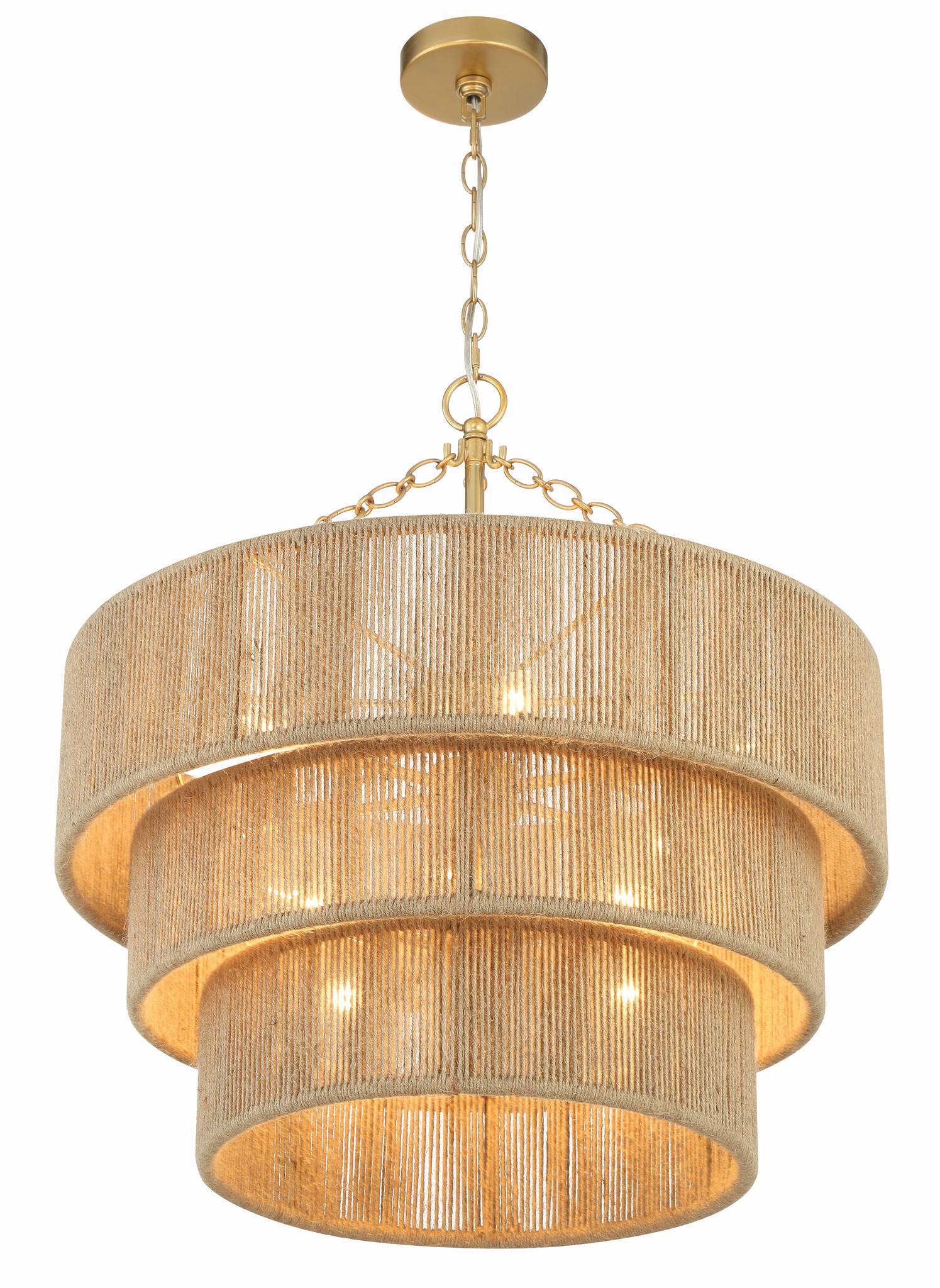 CRYSTORAMA, SHYLA SOFT CHANDELIER, CHANDELIER LIGHT