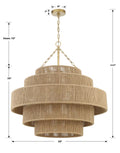 CRYSTORAMA, SHYLA SOFT CHANDELIER, CHANDELIER LIGHT
