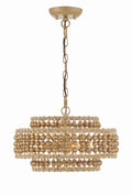CRYSTORAMA, SILAS BURNISHED CHANDELIER, CHANDELIER LIGHT