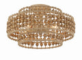 CRYSTORAMA, SILAS BURNISHED SEMI FLUSH MOUNT, FLUSH MOUNT CEILING LIGHTS 